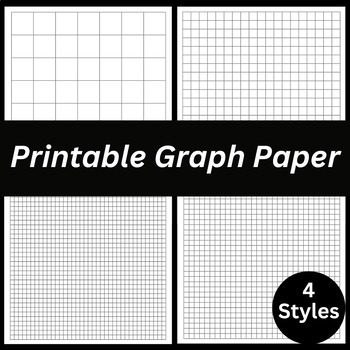 Preview of Printable Graph Paper for Students
