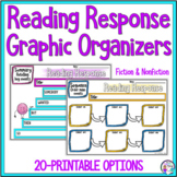 Reading Response Graphic Organizers for Reading Comprehens