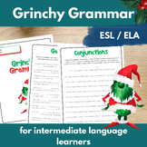 Printable Grinchy Grammar Lesson and 5 Activities for ESL/