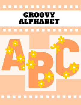Preview of Printable Groovy Alphabet