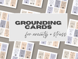 Printable Grounding Cards for Stress and Anxiety