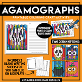 Printable Halloween Agamograph Paper Craft {Zip-A-Dee-Doo-