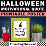 Halloween Bulletin Board Poster Classroom Decor Inspiratio