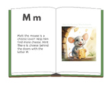 Printable Hands-On Uppercase, Lowercase Letter M Phonics Activity