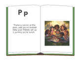 Printable Hands-On Uppercase, Lowercase Letter P Phonics Activity