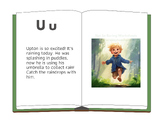 Printable Hands-On Uppercase, Lowercase Letter U Phonics Activity