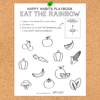 Preview of Happy Habits Playbook: Eat The Rainbow