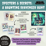 Printable Haunted Mansion Card Game, Ghost Catching Game