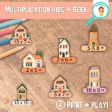Printable Hide & Seek Multiplication Game: Fun Way to Mast