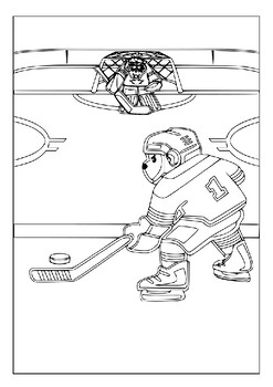 ▷ Hockey: Coloring Pages & Books - 100% FREE and printable!