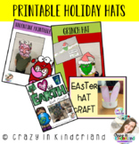 Printable Holiday/Seasonal Hats