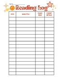 Printable Home Reading Log