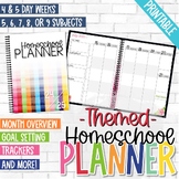 Printable Homeschool Planner 2024-2025 -- Updated Yearly -