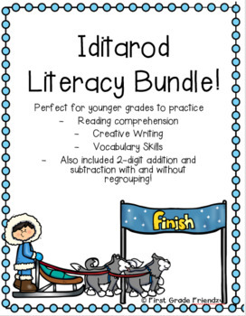 Preview of Printable Iditarod Literacy Bundle!