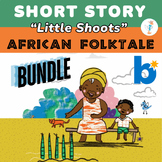 Adapted African Story & Comprehension BUNDLE-Printable Boo