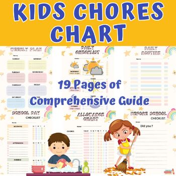 Preview of Printable Kids Chores Chart: A Comprehensive Guide