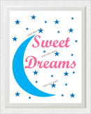 Printable Kids Wall Art Sweet Dreams
