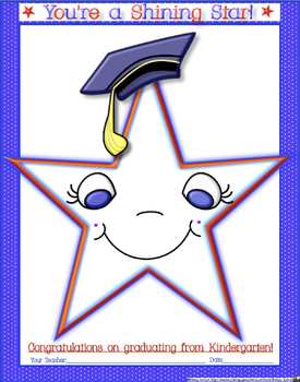 certificates free printable graduation kindergarten Kindergarten Certificates Graduation Printable Bundle End