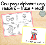 Printable Letter Books! 26 One-Page Alphabet Books to prin