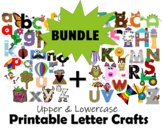 Printable Letter Crafts BUNDLE