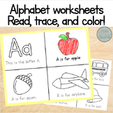 Printable Letter Worksheets! 26 Alphabet Worksheets to pri