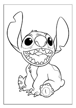 Printable Lilo & Stitch Coloring Pages: Explore the Whimsy of Disney ...