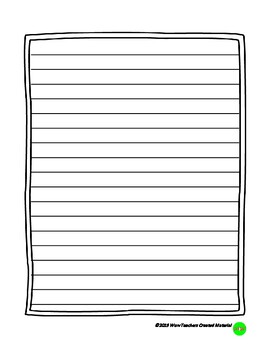 Lined Printable A4 Paper, Letter Writing, Personal Use Only. -  Canada