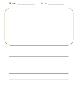 printable lined paper worksheets teachers pay teachers