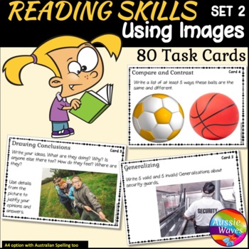 Preview of Reading Activities Using Picture and Visualization SET 2
