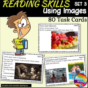 Preview of Reading Activities Using Pictures and Visualization SET 3