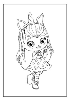 Printable Little Charmers Coloring Pages: Magic Adventures for Kids