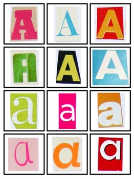 magazine letter sort for letter word work literacy centers letters a m