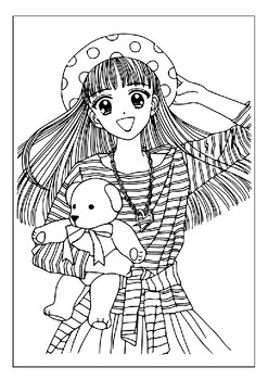 Printable Manga Coloring Pages for Kids: A Journey into Japanese Culture