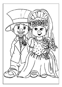 Wedding coloring book for kids: Wedding Coloring book for Toddlers | Funny  Gift for kids Girls and Boys | Bridal Shower Gifts | Wedding coloring and