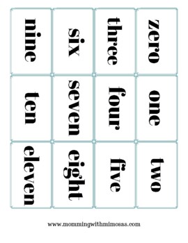 printable math number flash cards 0 100 both number and number words