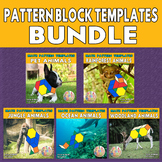 Printable Math Pattern Block Templates Bundle Part 2