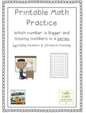 Printable Math Practice Sheets