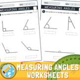 Printable Measuring Angles Worksheets
