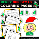 December Season - Printable Merry Christmas Coloring Pages