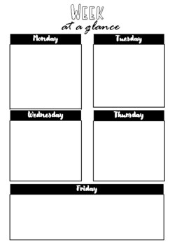 Printable & Minimal Teacher Planner by TeacherMaison | TPT