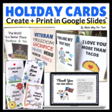 Printable Mother's Day Card Templates in Google Slides | C