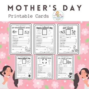 Printable Mother’s Day cards for kindergarten| Mother’s Day Questionnaire
