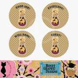 Printable Motivational Giraffe Circles