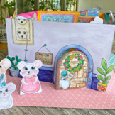 Printable Mouse House - Doll's House Printable for Storyte