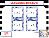 Printable Multiplication Flash Cards - No Repeats