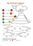 Printable My Feelings Volcano Activity