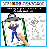 Printable My Hero Academia Coloring Pages - Coloring, Cut 