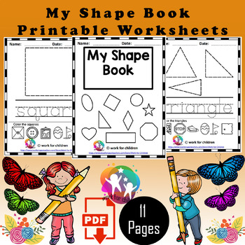 Shape Helper Updated.pdf  Shapes preschool, Preschool learning