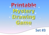 Printable Mystery Drawing Game Jaws Set 3 Elementary Game