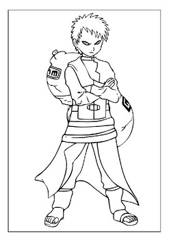 Naruto Coloring Pages 
